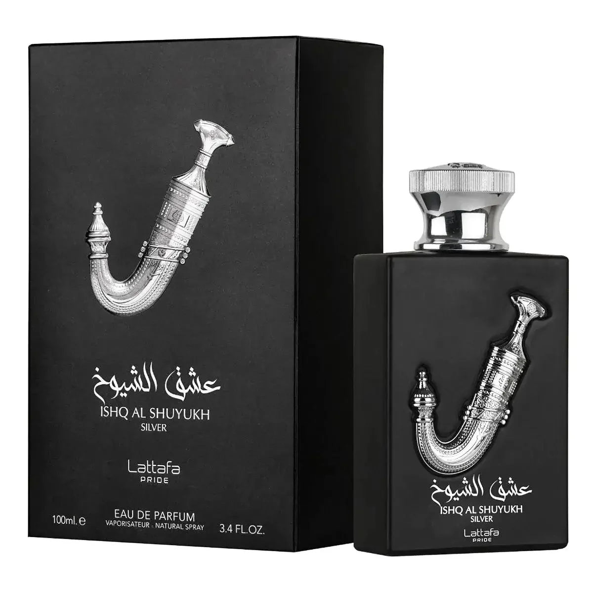 Lattafa Pride Ishq Al Shuyukh Silver Eau de Parfum – 100ML