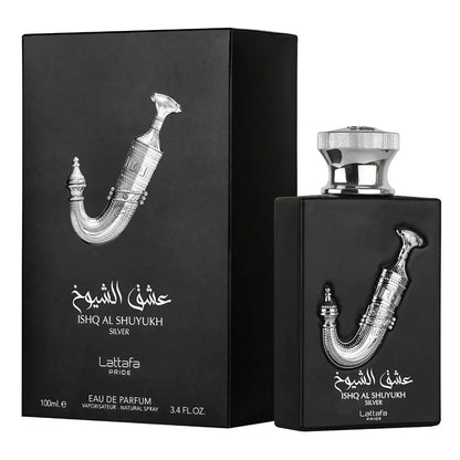 Lattafa Pride Ishq Al Shuyukh Silver Eau de Parfum – 100ML
